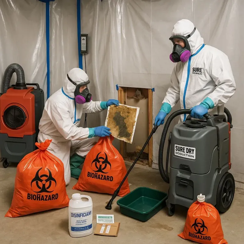 Contaminated Water Handling Protocols process in Weed, CA