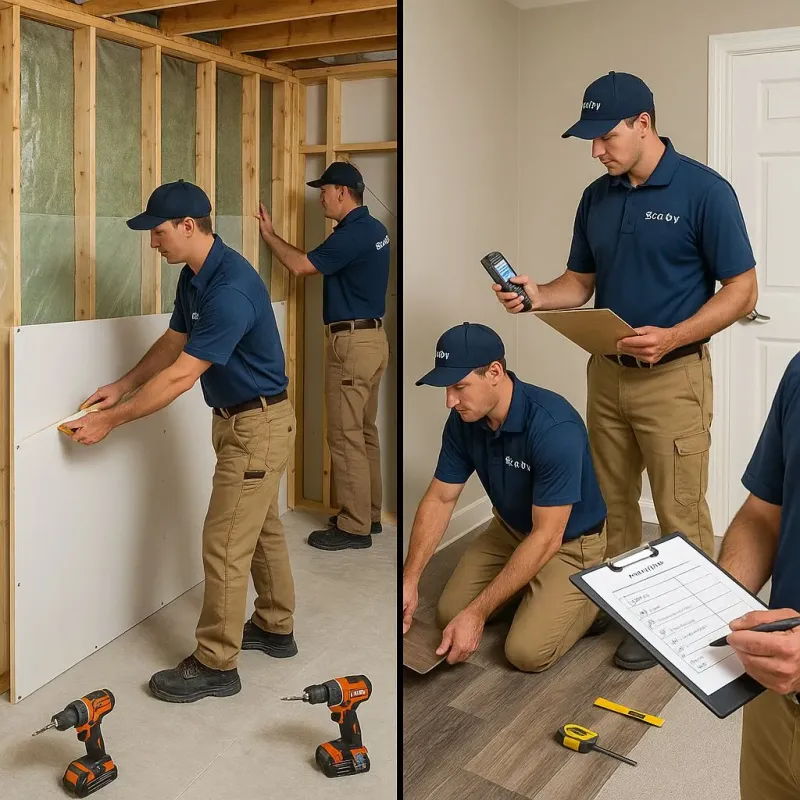 Repairs and Reconstruction process in Weed, CA
