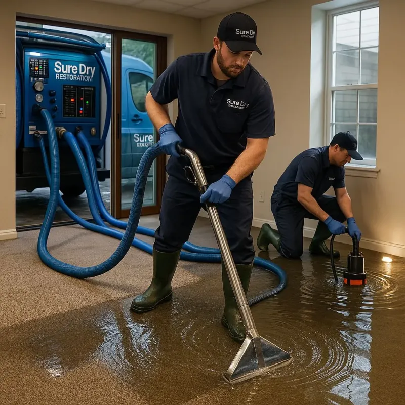 Water Extraction and Removal process in Weed, CA